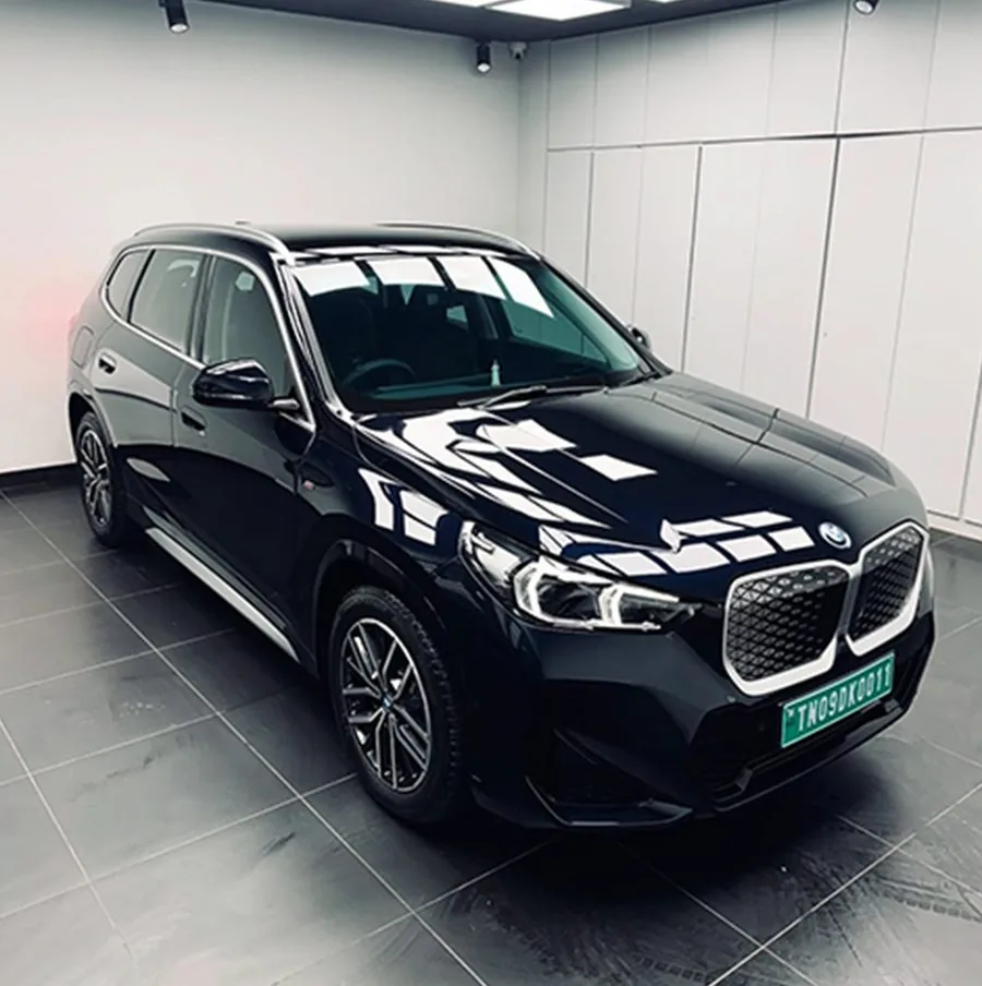 Black BMW X3 with a high-gloss protected finish